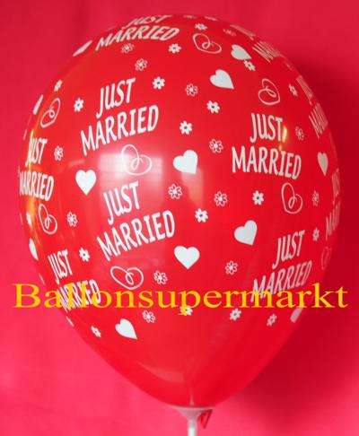 luftballons-zur-hochzeit-rot-just-married-frisch-verheiratet